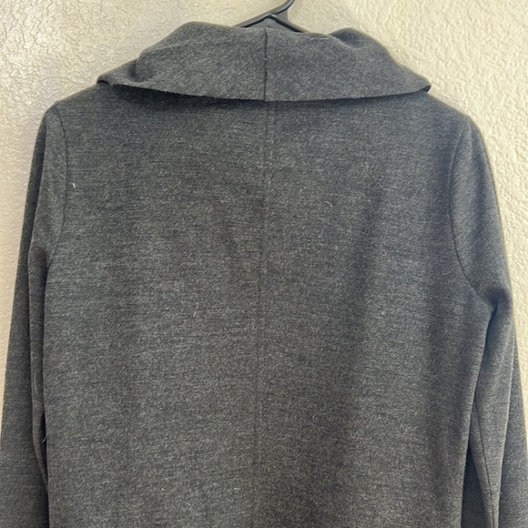 helmet lang wool draped cardigan - Picture 5 of 6